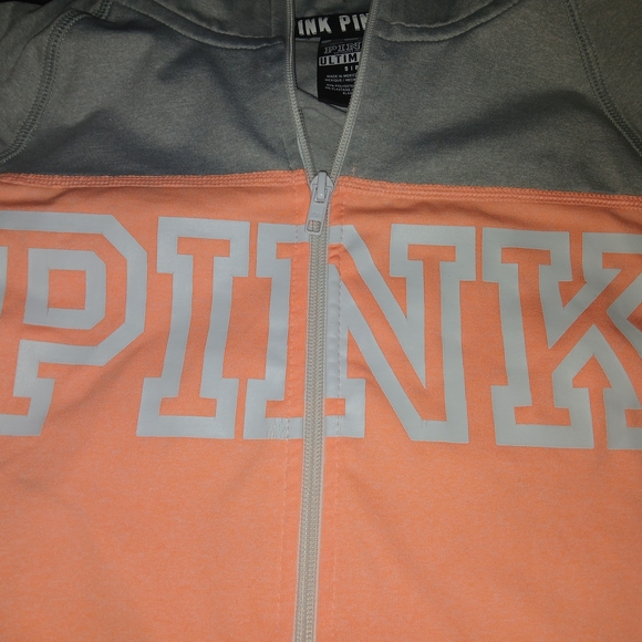PINK Victoria's Secret Half-Zip Pullovers - Peach and Purple Both Smalls - Picture 6 of 12